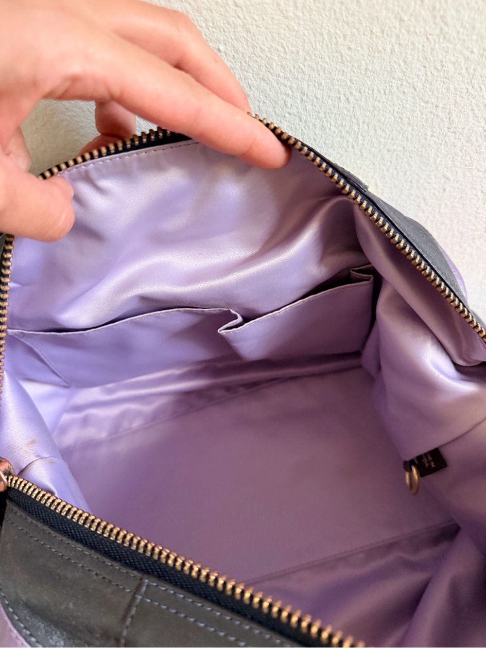 Vintage COACH Madison leather
Ombré purple Sabrina tote bag - Picture 10 of 10